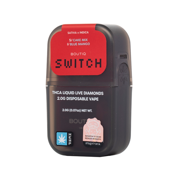Boutiq Switch V4 THCA Disposable 2G (Glow Edition)2 Boutiq Switch V4 THCA Disposable (2G Glow Edition)