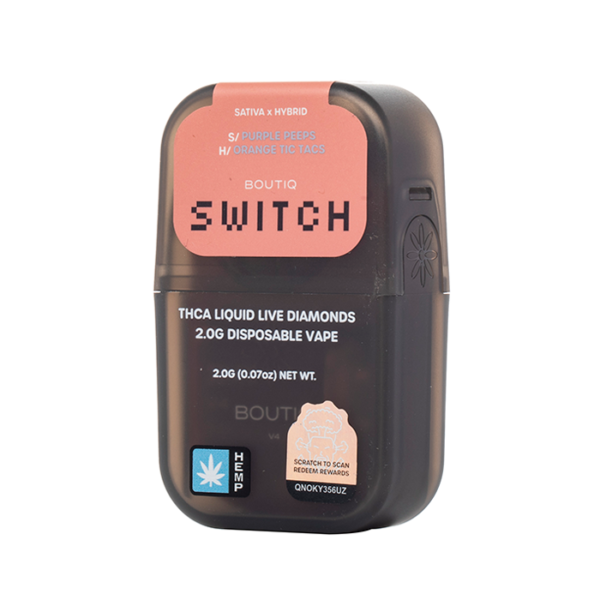 Boutiq Switch V4 THCA Disposable 2G (Glow Edition)6 Boutiq Switch V4 THCA Disposable (2G Glow Edition)
