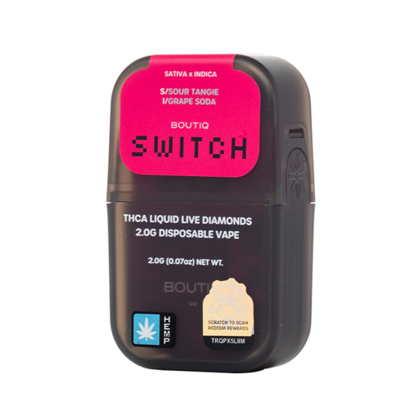 Boutiq Switch V4 THCA Disposable 2G (Glow Edition)8 Boutiq Switch V4 THCA Disposable (2G Glow Edition)
